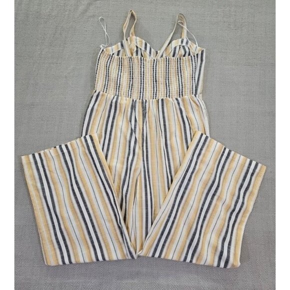 Wide Leg Jumpsuit XL Rouching Fairycore Streetwear Cottagecore Naturecore - Picture 3 of 16